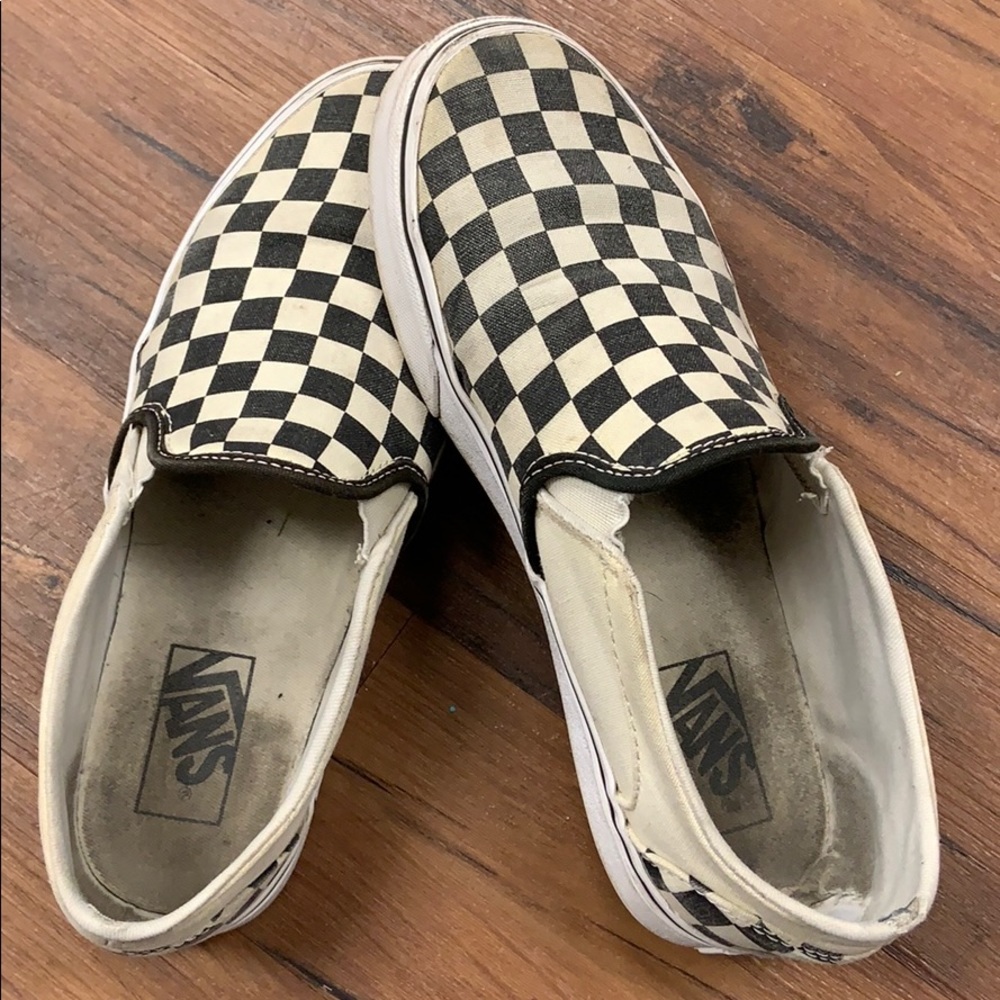 Checkered vans